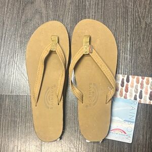 Rainbow Women’s Tan Leather Sandals